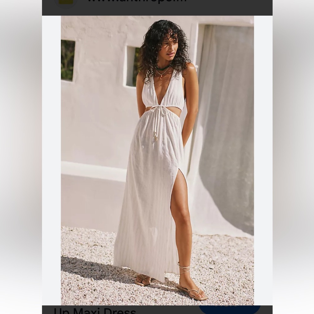 L*Space Donna Sleeveless Cover-Up Maxi Dress Size Small
